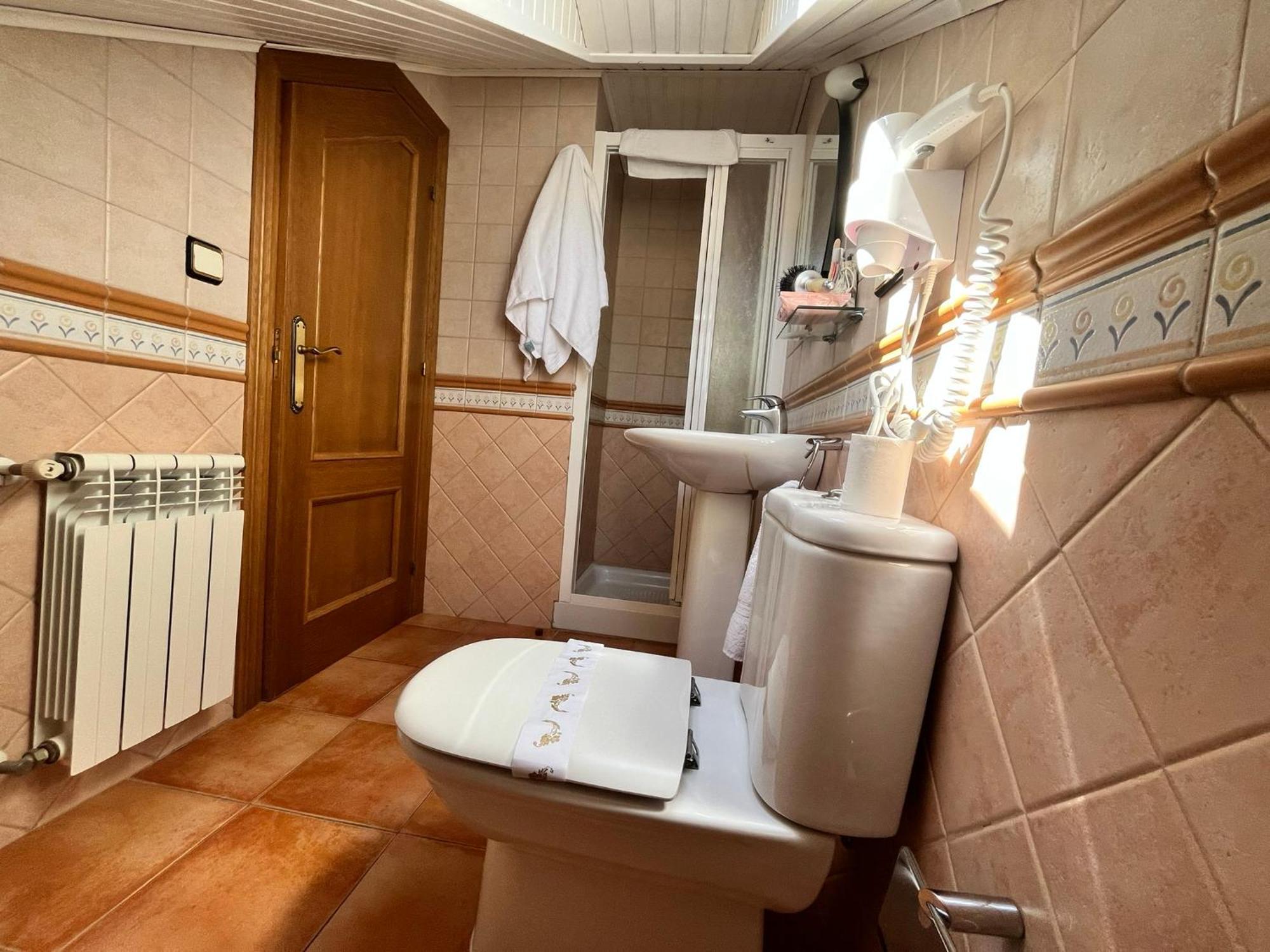 Hotel Caldelas Sacra-Pension Rustica 3 Estrellas カストロ・カルデーラス エクステリア 写真