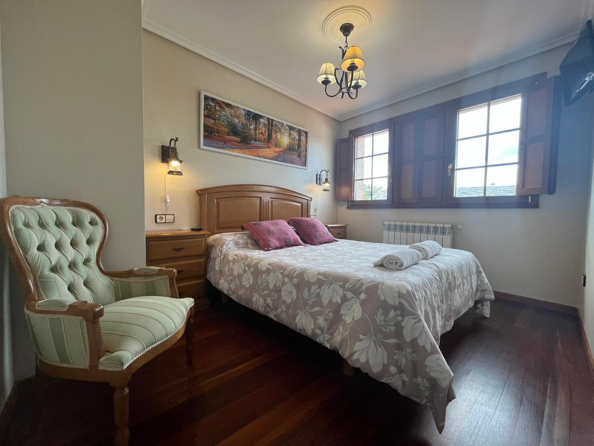 Hotel Caldelas Sacra-Pension Rustica 3 Estrellas カストロ・カルデーラス エクステリア 写真